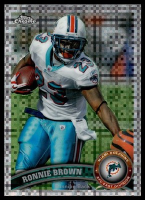 2011 Topps Chrome X-fractor #75 Ronnie Brown