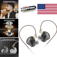 CRA In Ear Monitor Earphones Wired Gaming Earbuds with Clear Sound and Deep Bass