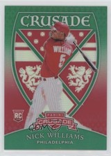 2018 Panini Chronicles Crusade Green Prizm 31/50 Nick Williams #13 0c6