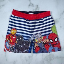 Marvel Toddlers Super Heroes Lightweight Swim Trunks Board Shorts US Size 4T