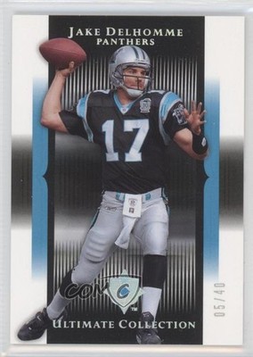2005 Upper Deck Ultimate Collection Spectrum 5/40 Jake Delhomme #15 0u7