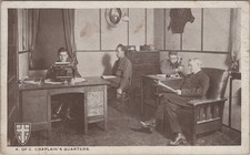 Knights Of Columbus Chaplain's Quarters Remington Typewriter Postcard