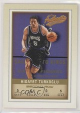 2001-02 Fleer Authentix Second Row /200 Hedo Turkoglu Hidayet Turkoglu #59 8f4