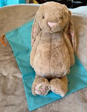 Jellycat HUGE Blossom Beige Bunny  Petal  New NWT BIG Soft Plush with Dust Bag