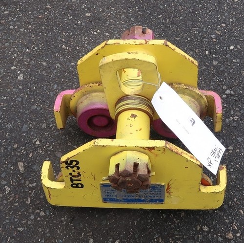 Jet 1204254 2 Ton Heavy-Duty Manual Trolley
