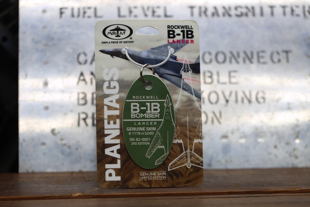 MotoArt PlaneTags B-1B Lancer 2nd Edition Green #1179/3000 SOLD OUT