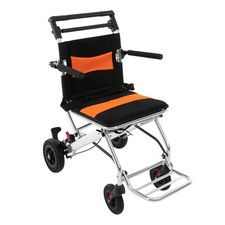 Portable Folding Wheelchair Ultra-Light Transportable Wheelchair for Seniors New