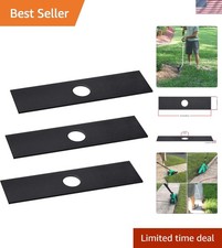3 Pack Edger Blades 8" x 2" - Compatible with Stihl, Echo, Ryobi - Durable & ...