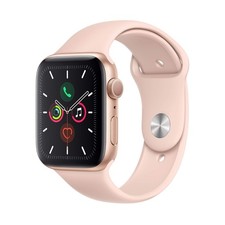 Apple Watch Series 5 (GPS, 40mm) Gold Aluminium Case + Pink Sand Straps