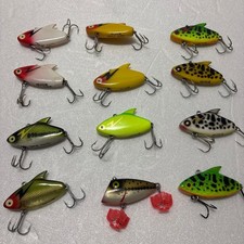 HEDDON Super Sonic Lures Lot of 11 + Bayou Boogie 1pc Vintage.