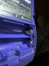 Grape Purple Nintendo Handheld CGB-001 Game Boy Color Gameboy No Back