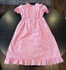 A Loves A Girls NWT Long Dress Soft Pink Size L 100% Cotton — photo 2