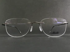 Silhouette Eyeglasses Frames 5540 JF 7110 Dynamics Titanium Grey 55-21-140