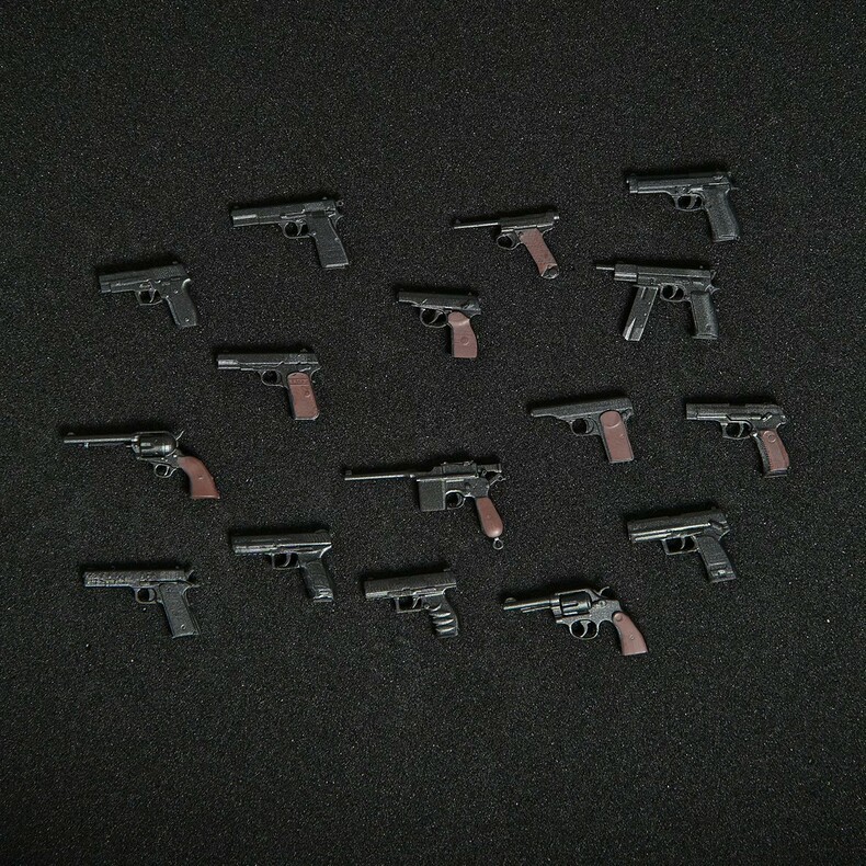 1/12 Custom Pistol set For 6'' figma Action Figure（No Figure）