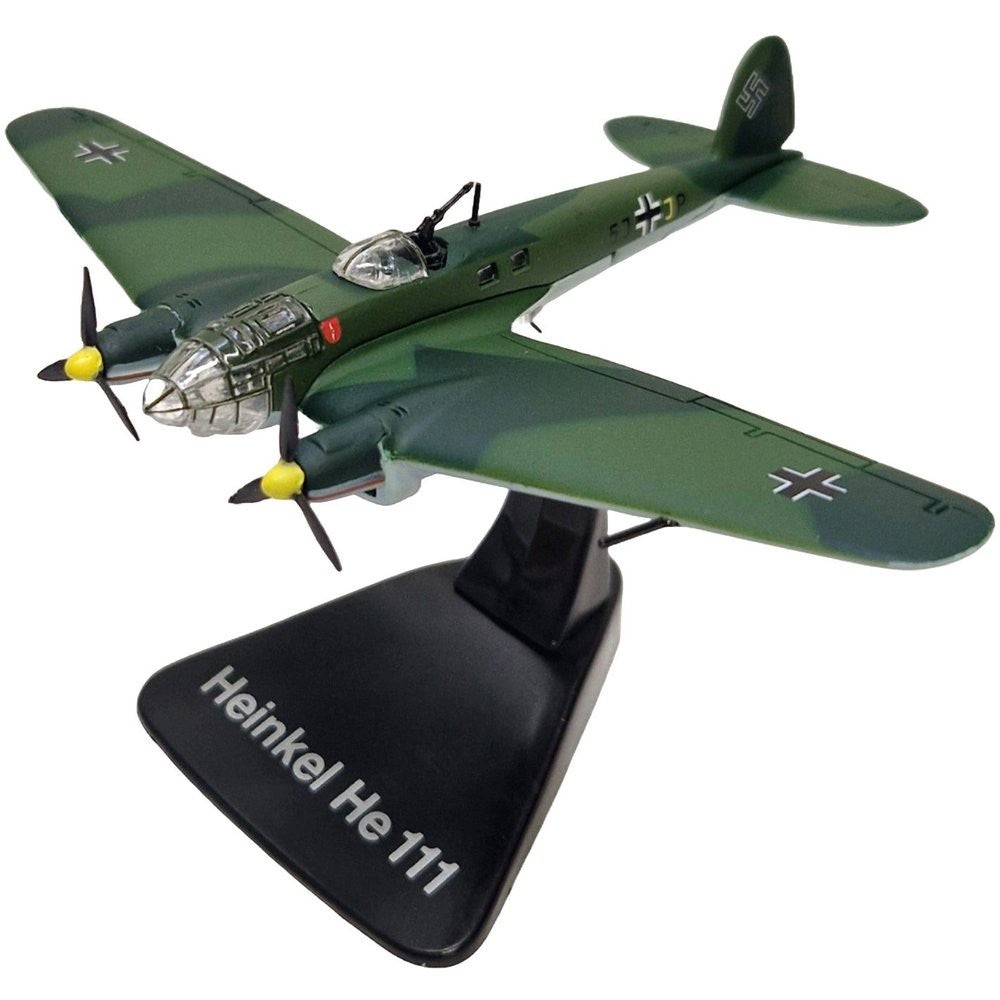 Heinkel He 111 Diecast Metal Aircraft Model Plane Gift - 1/144 Scale
