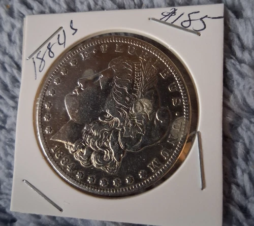1884-S Morgan Silver Dollar