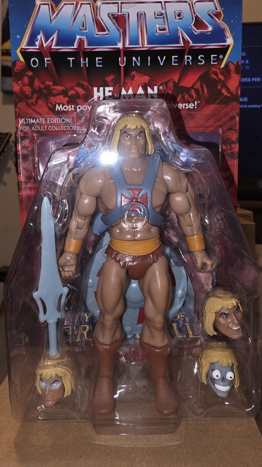 Ultimate He-Man - MOTU Masters of the Universe - Complete with Box - Super 7