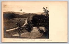 Tennis Court & Road Welsh Farm Lovettsville Virginia? c1910 Real Photo RPPC
