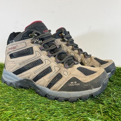 Hi-Tec Stiefel Gr. 7 Herren Grau Torca Mid WP Wasserdicht Walking Wanderschuhe