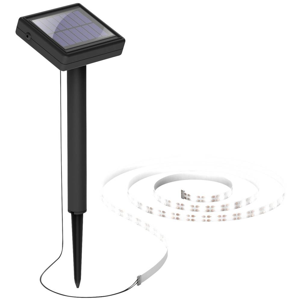 Guirlande lumineuse solaire Megatron MT70011 étanche et blanc chaud