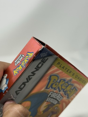 Pokemon FireRed Version Nintendo Game Boy Advance GBA Complete CIB | Excellent - Picture 7 of 20
