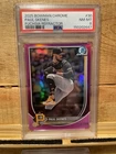 2025 Bowman Chrome - Paul Skenes, Paul Skenes #30 Fuchsia Refractor /299