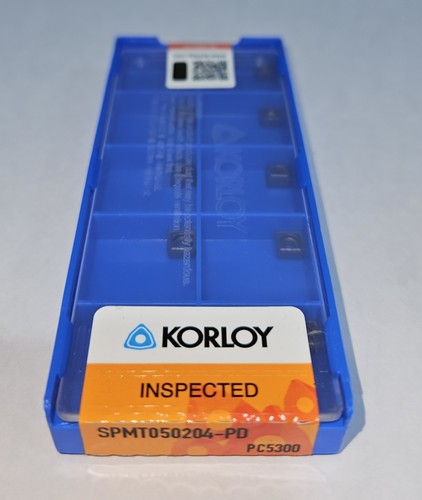 KORLOY SPMT050204-PD PC5300 10pcs - Picture 1 of 3