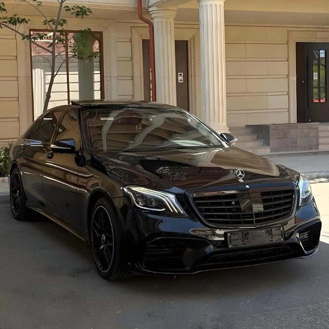 Parachoques delantero Facelift 18+ S63 AMG para Mercedes Benz Clase S W222 S550 2014-2017 Foto 4 de 4