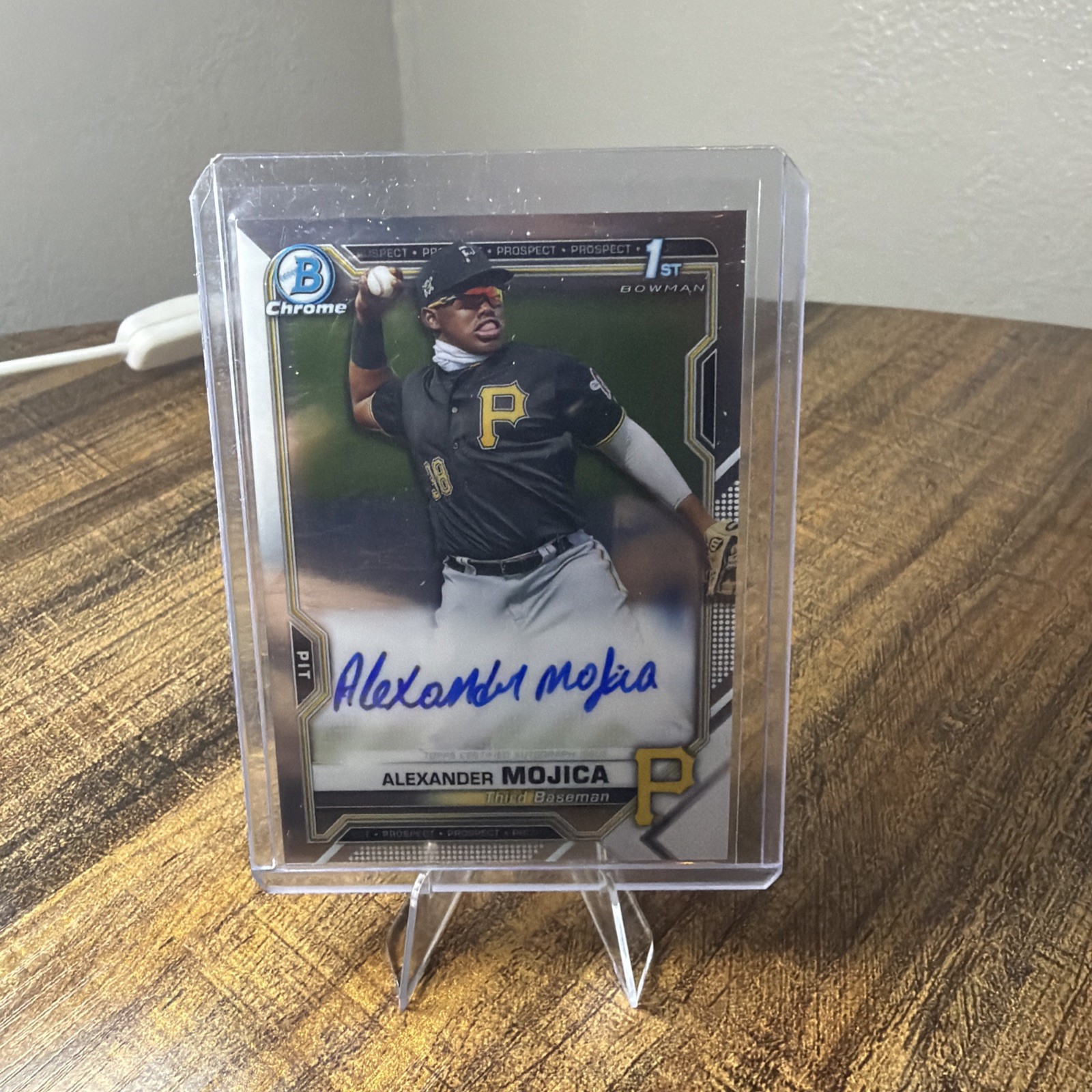 2021 Bowman Chrome - Prospect Autographs Alexander Mojica #CPA-AM (AU, RC)