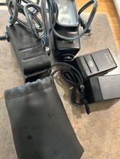Sony AC-V25A Charger With Accessories And Batteries