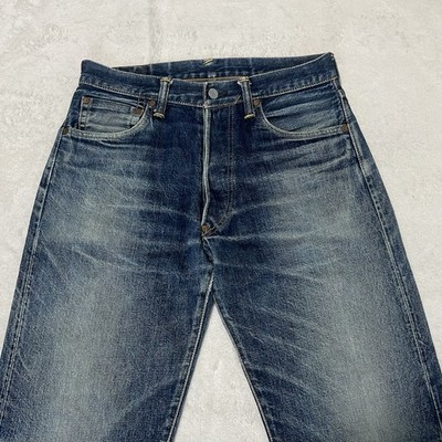 EVISU LOT 2000 ストレートデニム 30x32 Evisu Lot 2000 NO.2 Two Tone Seagull Painted Selvedge Jeans