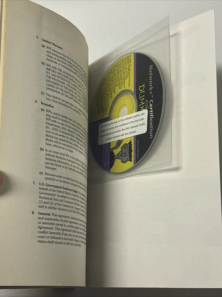 Network+ Certification For Dummies 2nd Ed Exam Prep with CD-ROM 2002 Windows XP - Image 3 of 4