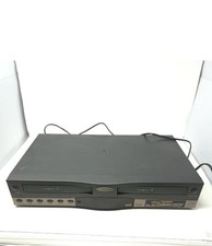 GO-VIDEO DDV9475 Hi-Fi Dual Deck VHS VCR Recorder Player Tape Copier TESTED EUC
