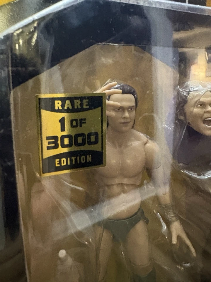 Jazware AEW Jungle Boy RARE Unrivaled 6 in Action Figure 1/3000 #101 Series 11 - Image 3 of 4