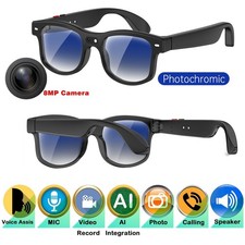 AI Smart Glasses Ultra Clear Camera Shootingand Recording Touch Sport glasses