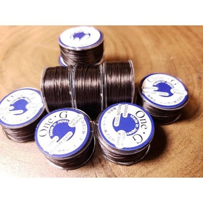 Brown One-G Toho Beading Thread 50 yards on Spool