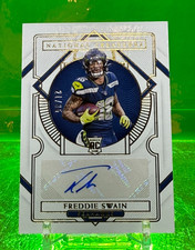 #21/35 2020 RC AUTO Freddie Swain GOLD National Treasures WR BEARS Florida