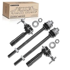 4Pcs Front Inner  Outer Tie Rod Ends Kit, Fit For Chevy  GMC  Cadillac -