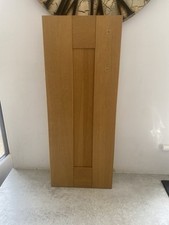 285 WIDE x 720mm HIGH  SOLID OAK KITCHEN DOOR STOCK DZ456