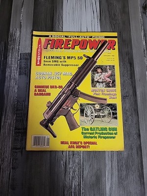 Firepower Vintage Magazine for Exotic Weapons January 1988 - Softcover