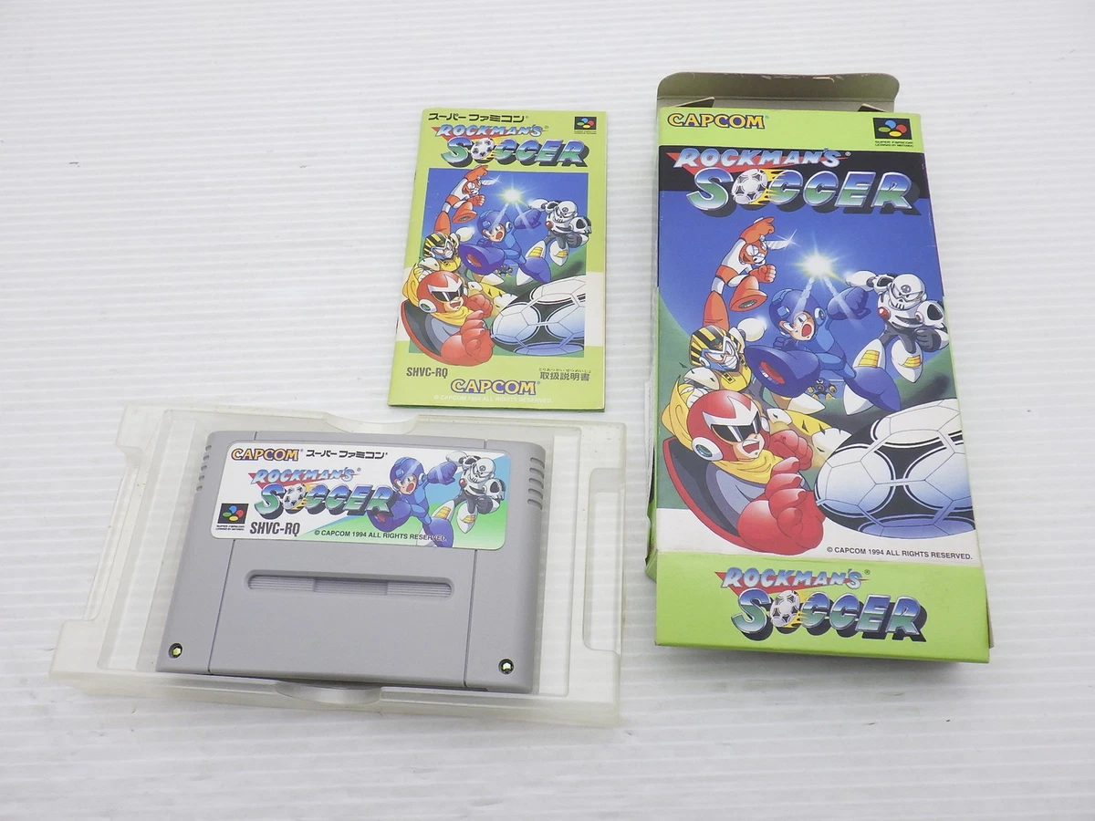 Nintendo SNES Mega Man Soccer Video Games for sale | eBay