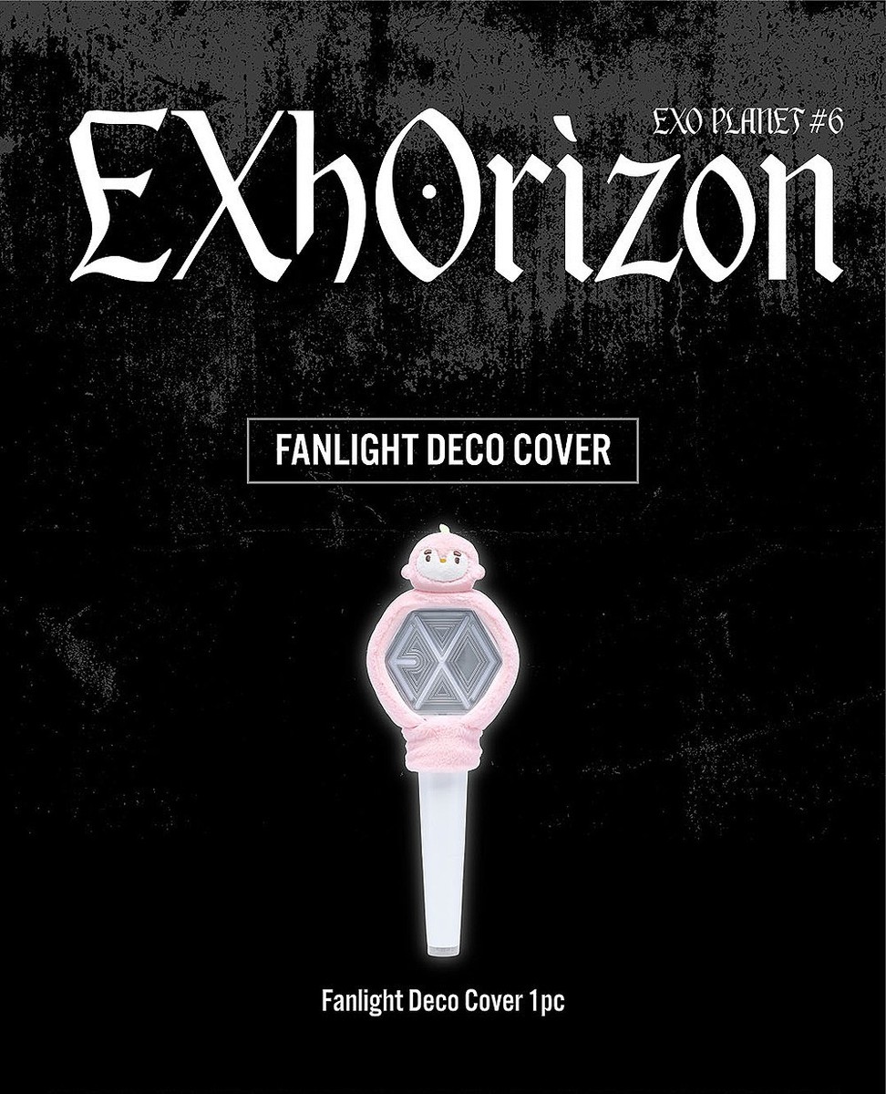 EXO OFFICIAL LIGHT STICK FANLIGHT DECO COVER/Tracking Code MD