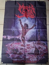 Morta Skuld Dying Remains 4ft X 33 Inches Wide Banner Flag OLD SCHOOL DEATH METL