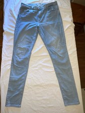 Levi  s Women  s 721 High Rise Skinny Jeans Size 33 Light Wash Stretch Denim