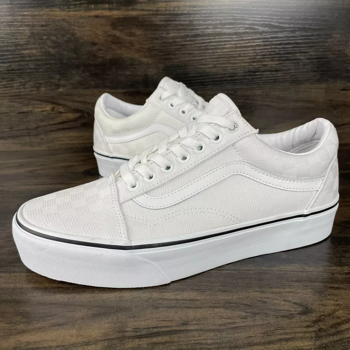 Vans old skool best sale platform off the wall