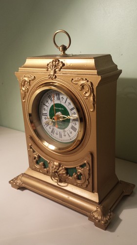 JANTAR YANTAR SOVIET USSR CCCP RUSSIA CLOCK RARE LUXURY NOT MAJAK MOLNIJA WORKS - Picture 3 of 9