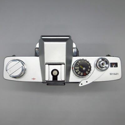 For Repair] Minolta SR-505 SLR Film Camera body Silver From JAPAN