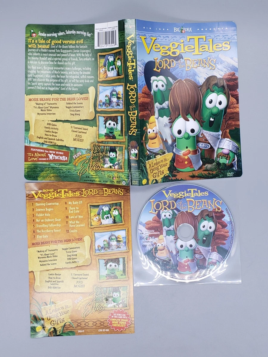 The Lord Of The Beans Full Movie Veggietales Lord Of The Beans Dvd