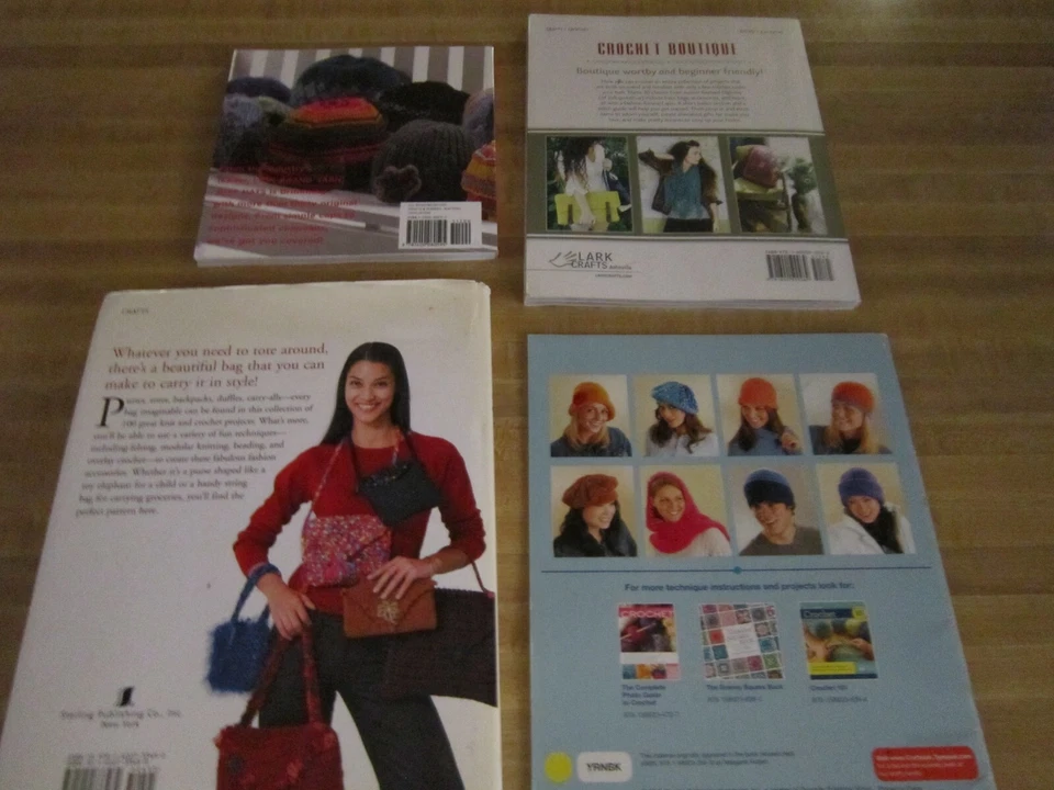 Four Crochet & Knit Pattern Books - Image 2 of 2
