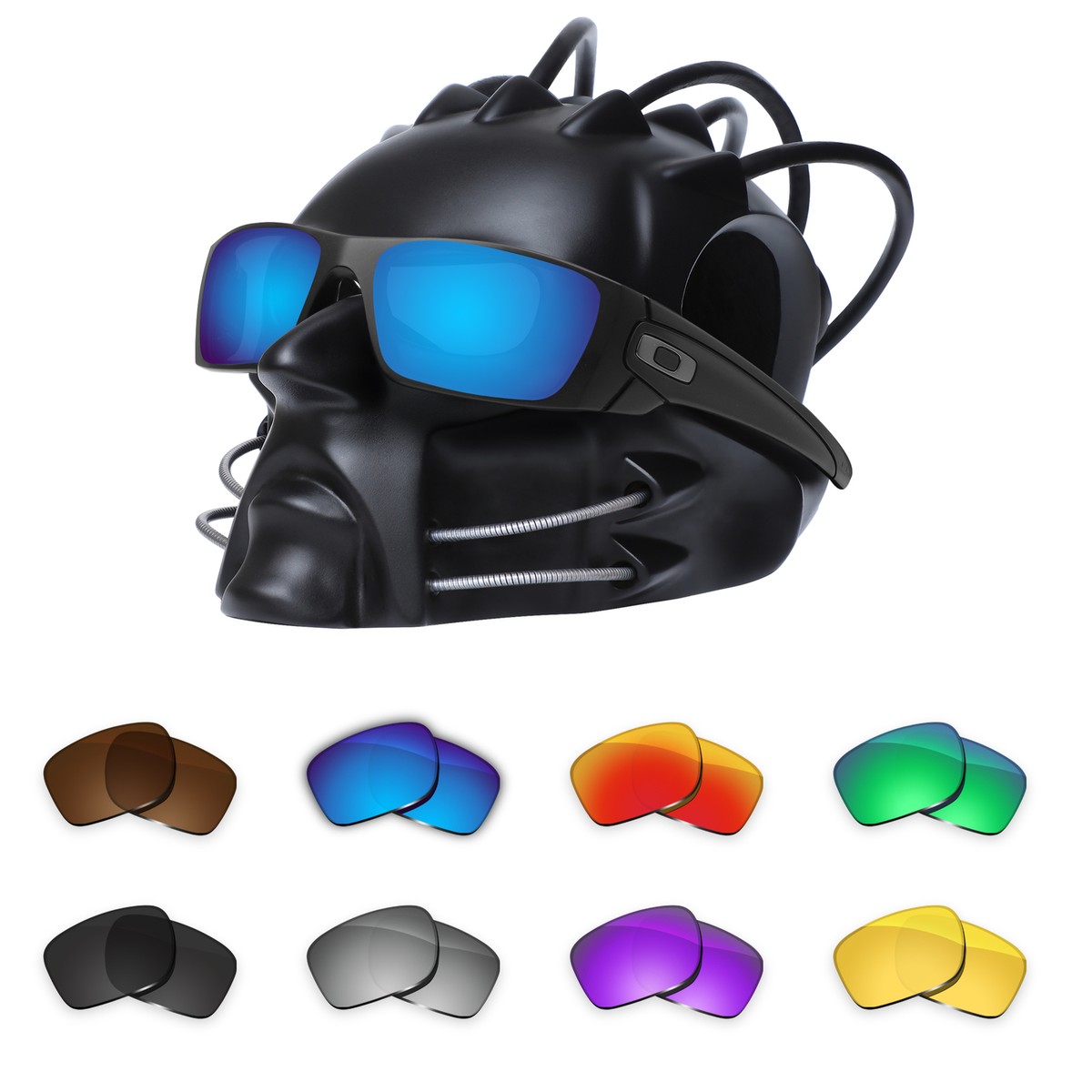 KEYTO Polarized Lenses for-Oakley Fuel Cell OO9096 Frame Multiple